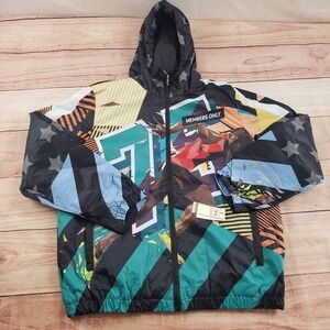 NEW‎ Members Only Jacket Mens Large Green Windbreaker 1975 Sprint Hooded Adult